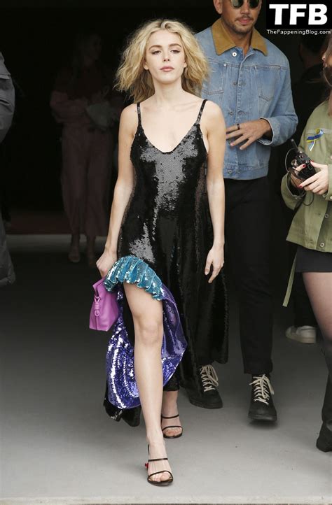 Kiernan Shipka Shows Her Sexy Tits & Feet in Paris (13 Photos) | # ...