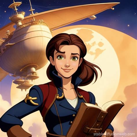 Captain Amelia from Treasure Planet | Stable Diffusion Online