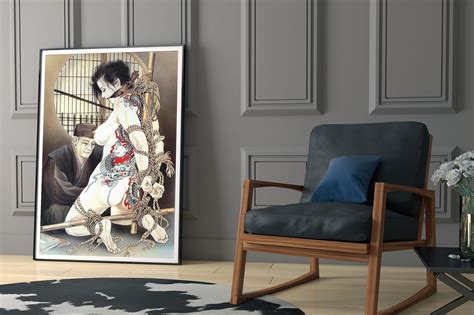 KNEES Vintage Japanese Kinbaku Art Erotic Art Bondage - Etsy