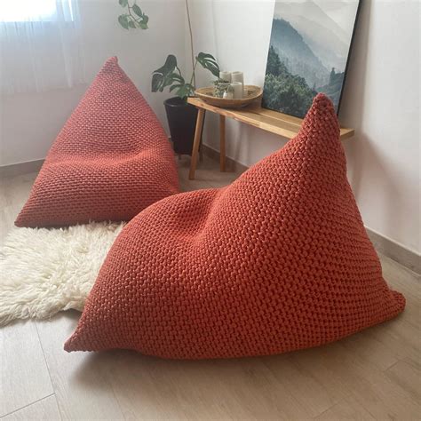 Modern Bean Bag Chair | Floor Seating Pillow – Looping Home