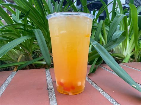 Peach Green Tea | Harmony Tea Bar