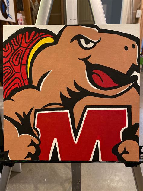 Testudo Maryland Mascot : Testudo University of Maryland Mascot - JZGQBD