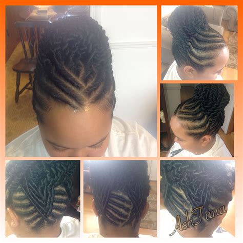 Flat Twist Hairstyle