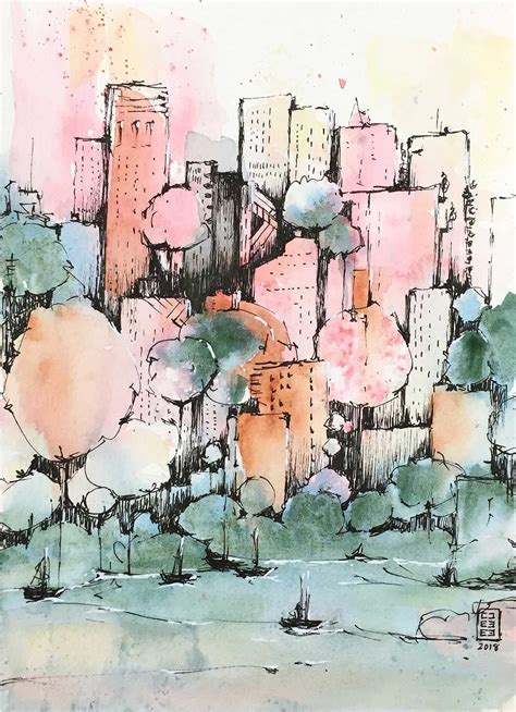 Gallery — Creations CeeCee | Watercolor and ink, Abstract watercolor ...