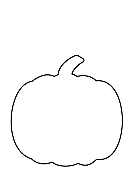 Printable Simple Pumpkin Outline | FREE Printable
