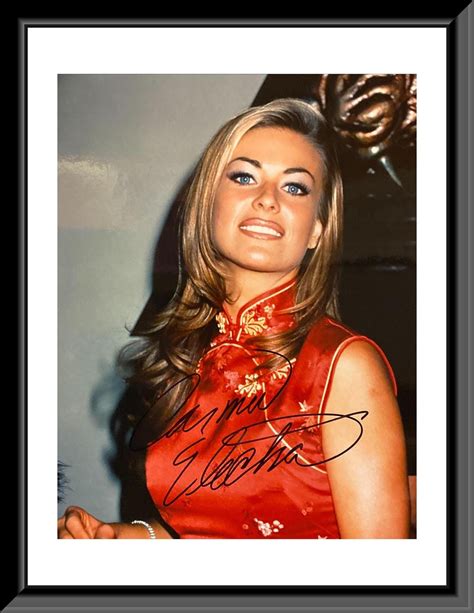 Photography Color Dancer Signed 8x10 photograph of Carmen Electra Model ...