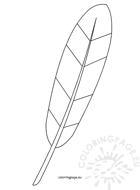 Free Printable Feather Template - Printable Templates Free