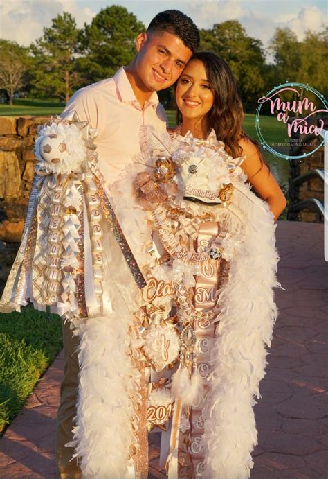 Senior Homecoming mum and garter for Dobie high. Homecoming Mums Senior ...