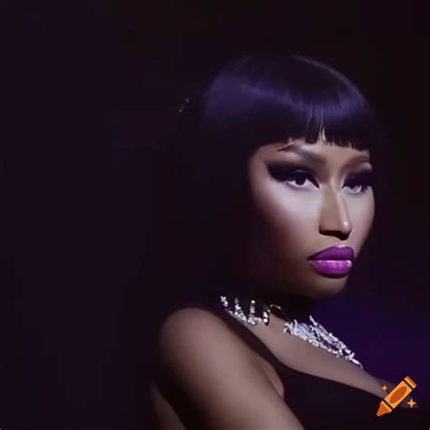 Nicki minaj in a sitcom 80s style on Craiyon