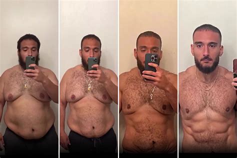 Man Takes a Selfie Every Day to Capture His Incredible 160lbs Weight ...