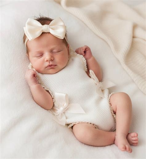 Knitted Spanish Overalls - Ivory - Ella Marina Baby