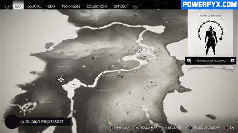 Ghost of Tsushima Full World Map Revealed