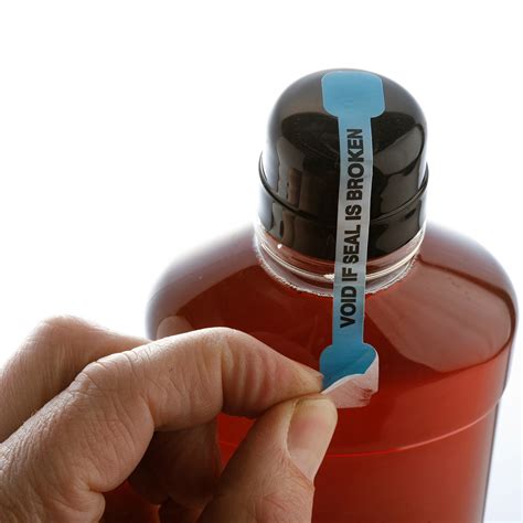 Tamper Proof Labels For Jars at Maya Hurley blog