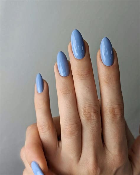 23+ Classy Almond Blue Nails for A Chic 2024 - DrExplains
