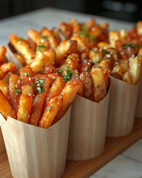 Spicy Garlic Parmesan Fries Recipe