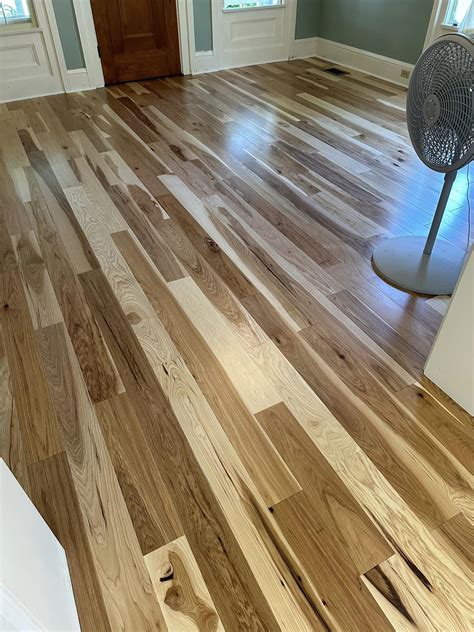 Engineered 5'' Hickory Natural Clear | Maine Traditions Hardwood Flooring