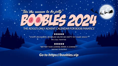 Boobles 2025 | Best Online Boob Advent Calendar