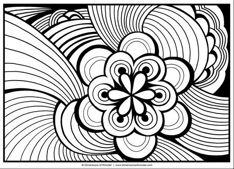 Simple Adult Coloring Pages at GetColorings.com | Free printable ...