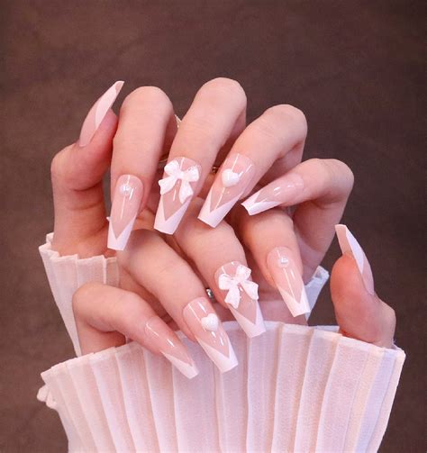 Light Pink French Nails