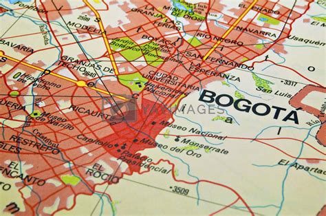 Map Of Bogota Neighborhoods