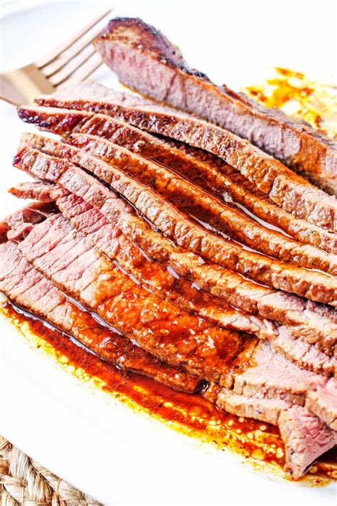 Pan Seared Flank Steak | Smells Like Delish
