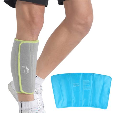 Buy Expert Extra-Large Ice Pack for Shin Splint with Gel Cold Wrap ...