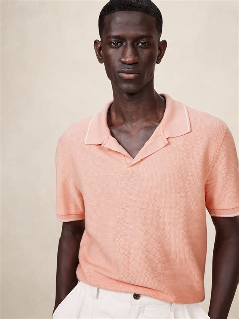 Johnny Collar Knit Polo | Banana Republic