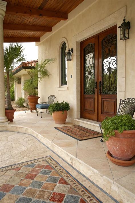 20+ Stylish Front Porch Tile Flooring Ideas - Garden.eco
