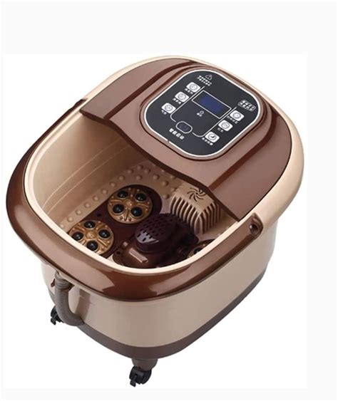 Foot Bath Spa Massager with Heat Bubbles, Heated Foot Spa with ...