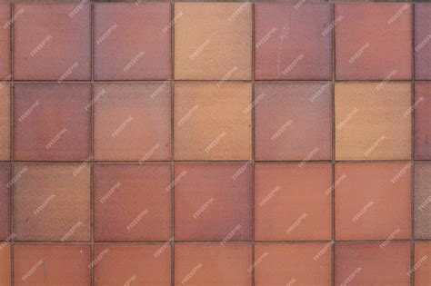 Premium Photo | Clay tile flooring texture. clay tiles. red stone clay ...