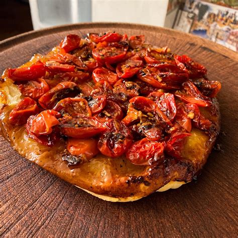 Week 52: Crossover - Alliteration: Tomato Tarte Tatin : r/52weeksofbaking