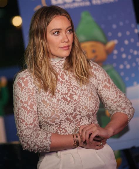 Sheer Lacy Top : r/Hilary_Duff