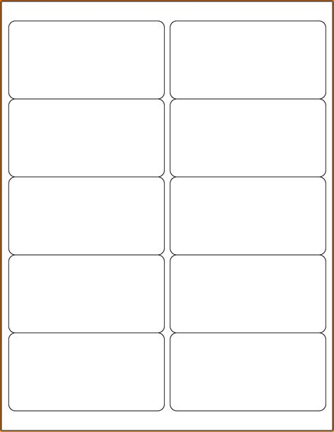 Avery 2×4 Label Template Download – williamson-ga.us