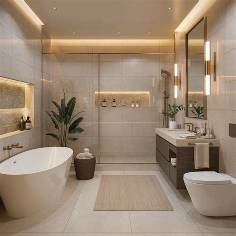 11 Neutral Bathroom Decor Ideas For a Spa-Like Vibe - Home Decor Palace ...