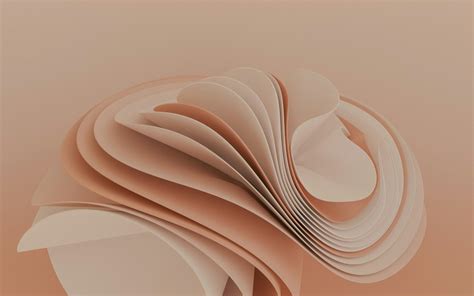 a close up of a paper sculpture on a pink backgrou MacBook Air ...