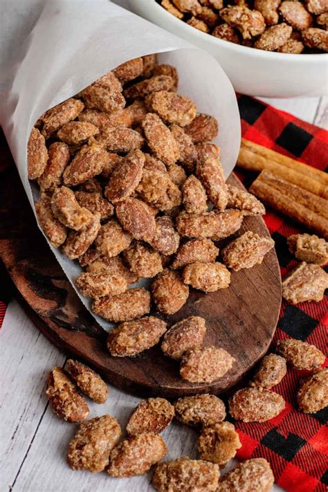 Cinnamon Roasted Almonds - Southern Plate