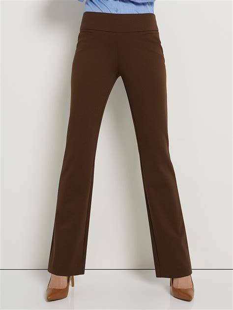 Pull-On Mid-Rise Bootcut Ponte Pant | New York & Company | Ponte pants ...