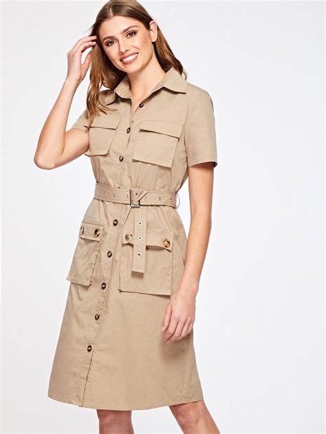 17+ Latest Khaki Safari Dresses | [A+] 146