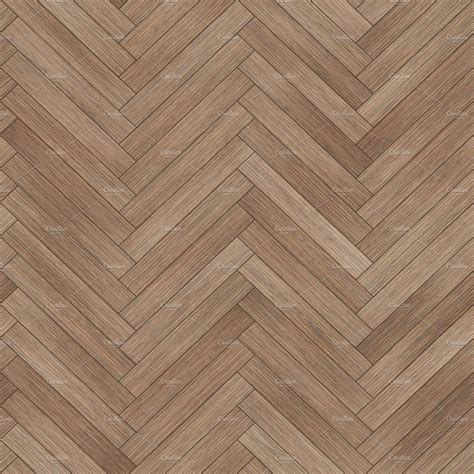 Seamless wood parquet texture (herringbone brown) | Wood floor texture ...