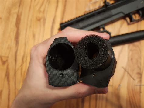 Designing a 3D printed suppressor for the SSX303 : r/Airsoft3DPrinting