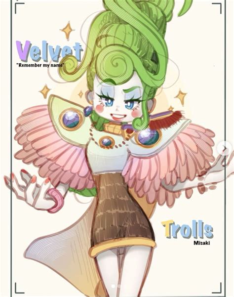 Discover 50 Velvet and Veneer and trolls movie ideas | cute drawings ...
