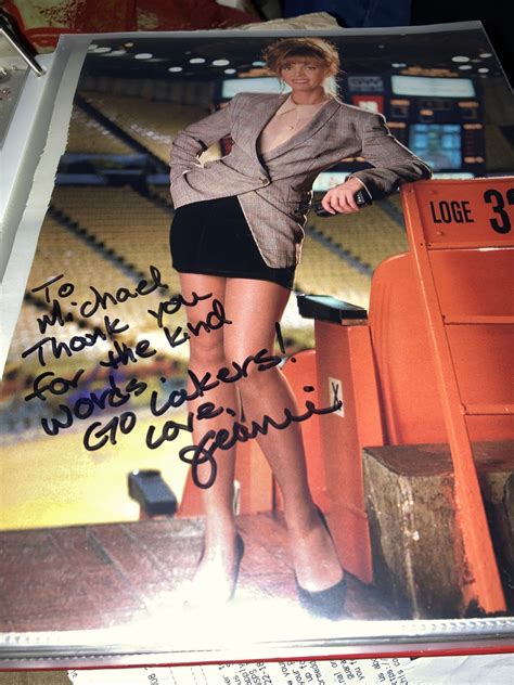 Jeanie Buss Autograph Playboy signed in Live Ink marker 8x11” | eBay