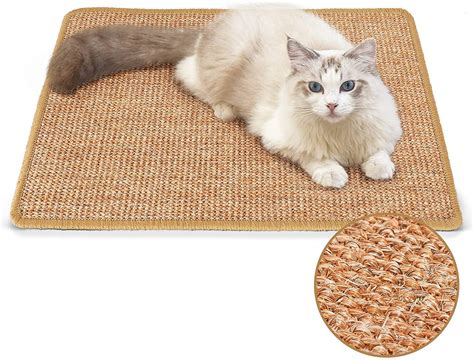 Beds, Bedding & Furniture Cats Natural Sisal Cat Scratch Mats Protect ...