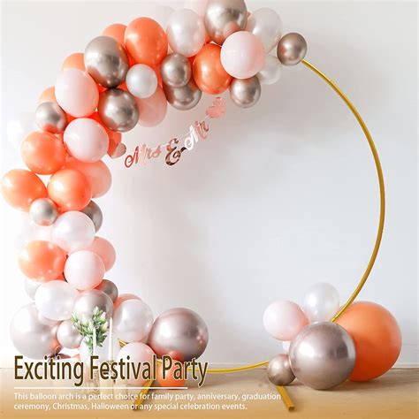 Snapklik.com : Wedding Arch Round Backdrop Stand Wedding Arches For ...