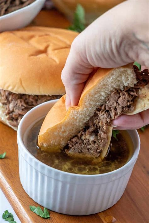 Slow Cooker Beef Dip With Au Jus at Lucile Hart blog