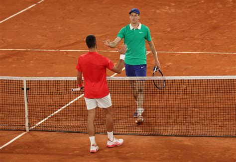 Jannik Sinner delivers his instant thoughts on Novak Djokovic ...