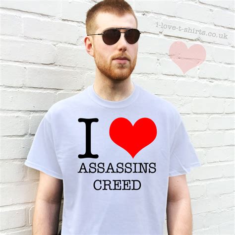 I Love Assassins Creed T-Shirt - I Love T-shirts