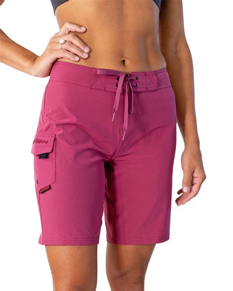Women's High Coverage 9" Desert Rose Classic Boardshort | Maui Rippers