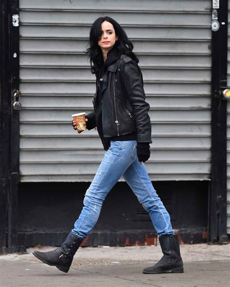Krysten Ritter On the Set of A.K.A. Jessica Jones in NYC, April 2015 ...