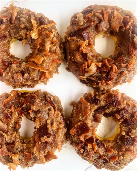 Maple Bacon Doughnuts - Ash Eats